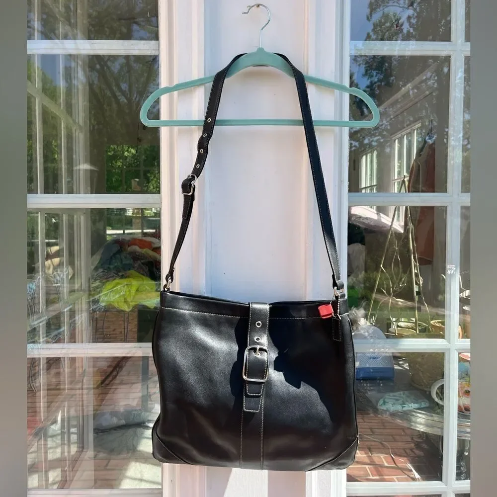 Coach Genuine Leather Shoulder Bag
